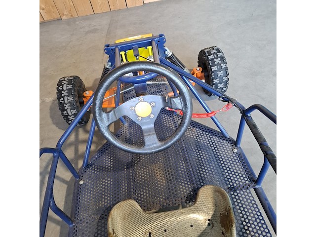 Off-road kart, blauw / oranje - afbeelding 16 van  23