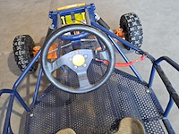 Off-road kart, blauw / oranje - afbeelding 16 van  23