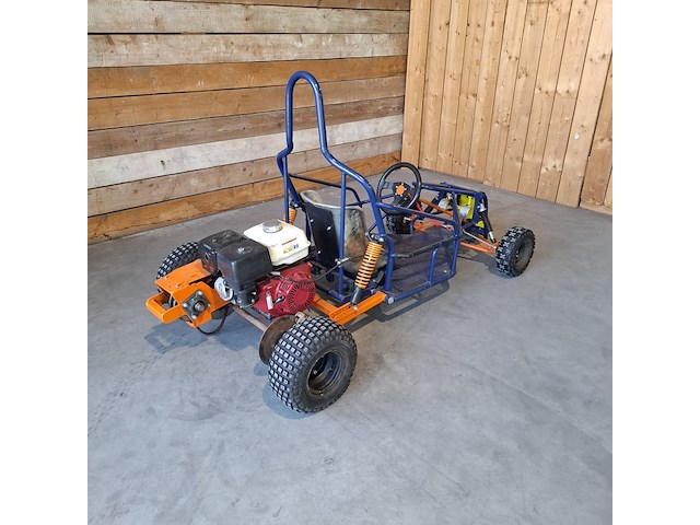 Off-road kart, blauw / oranje - afbeelding 17 van  23