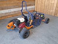 Off-road kart, blauw / oranje - afbeelding 17 van  23