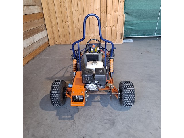 Off-road kart, blauw / oranje - afbeelding 18 van  23