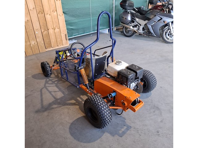 Off-road kart, blauw / oranje - afbeelding 19 van  23