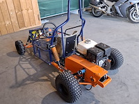 Off-road kart, blauw / oranje - afbeelding 19 van  23
