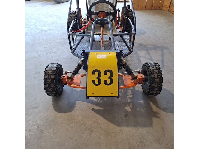 Off-road kart, blauw / oranje - afbeelding 21 van  23