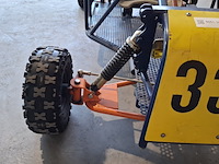Off-road kart, blauw / oranje - afbeelding 23 van  23