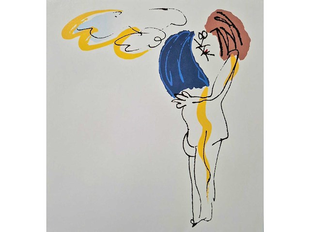 Off set print john lennon - afbeelding 1 van  1