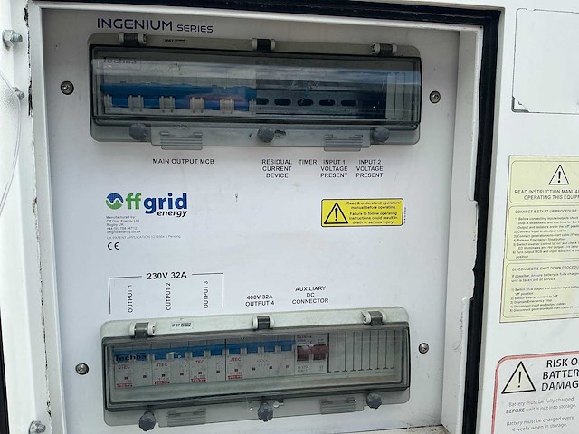 Offgrid energy gtg-1800-45-3 powerbank powerbank - afbeelding 12 van  12