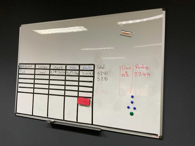 Office depot magnetisch whiteboard - afbeelding 1 van  3
