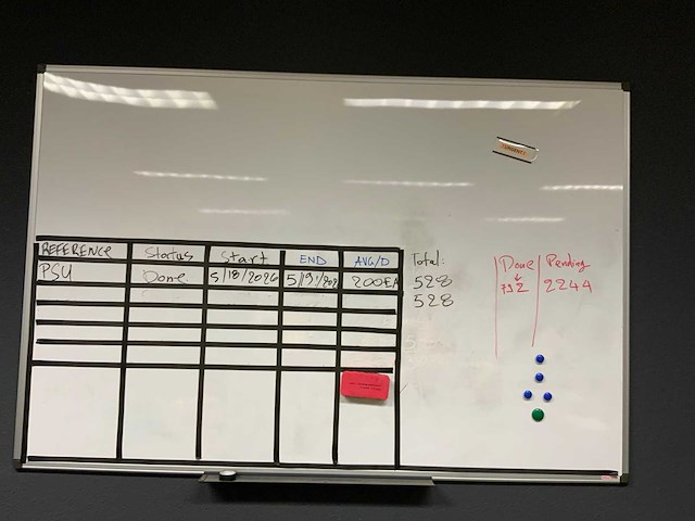 Office depot magnetisch whiteboard - afbeelding 3 van  3