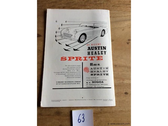 Officieel programma expo 1958 - afbeelding 2 van  2