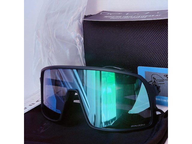 Officiële oakley sutro prizm zonnebril - full set compleet - afbeelding 4 van  11