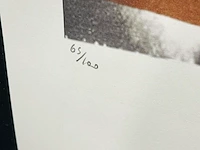 Offset-lithografie, andy warhol, mick jagger, (gesigneerd met certificaat) - afbeelding 4 van  6