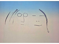 Offset print john lennon - afbeelding 1 van  1