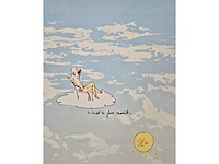 Offset print john lennon - afbeelding 1 van  1