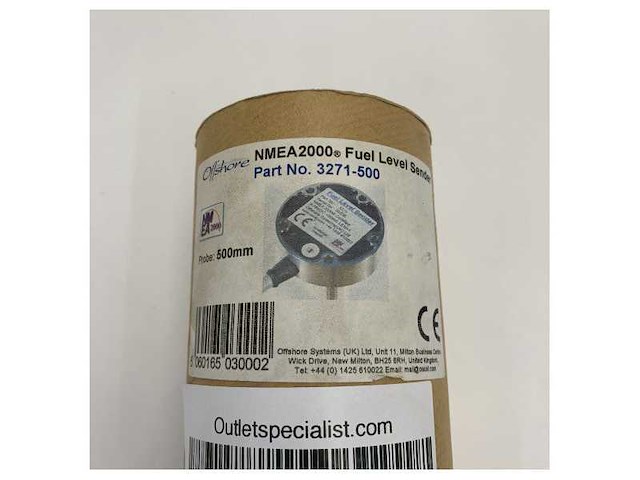 Offshore 3271-500 fuel level or volume sensor for diesel - fuel and gasoline - afbeelding 4 van  4