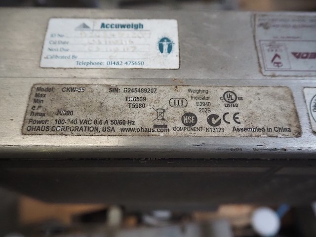 Ohaus / avery berkel - afbeelding 7 van  15