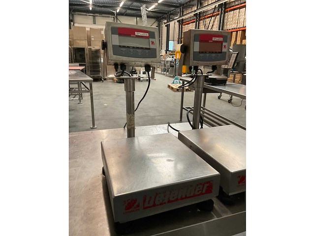 Ohaus defender 3000 xtreme w plateauweegschaal (2x) - afbeelding 2 van  2