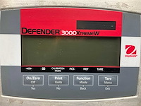 Ohaus defender 3000 xtreme w weegschaal - afbeelding 3 van  6
