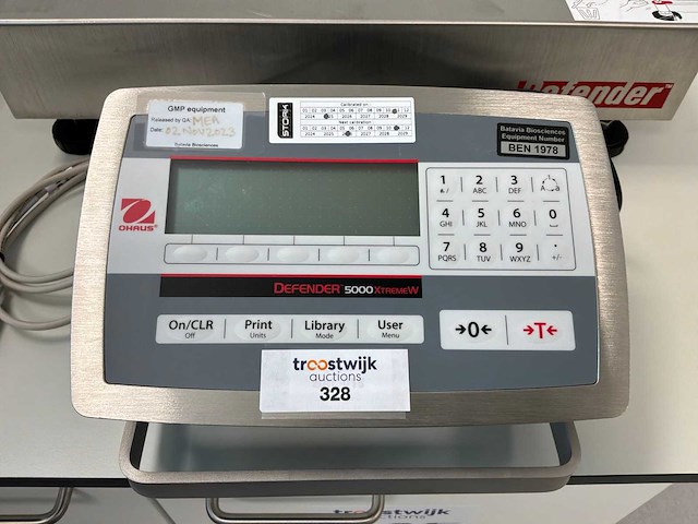 Ohaus defender 5000xtremew bench scale - afbeelding 4 van  5
