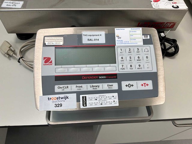 Ohaus defender 5000xtremew bench scale - afbeelding 5 van  5