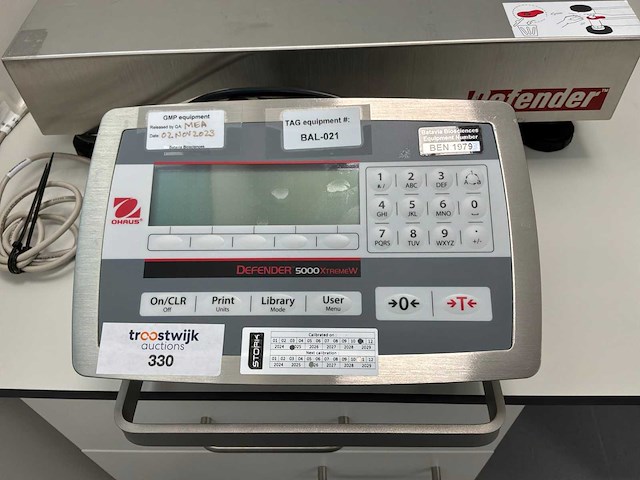 Ohaus defender 5000xtremew bench scale - afbeelding 2 van  5