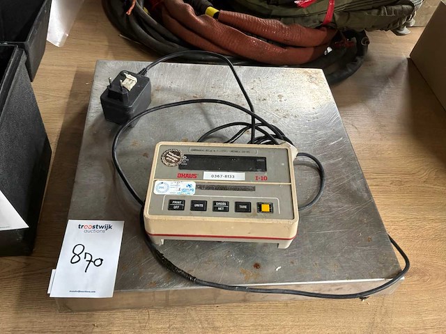 Ohaus i-10 weegschaal - afbeelding 1 van  3