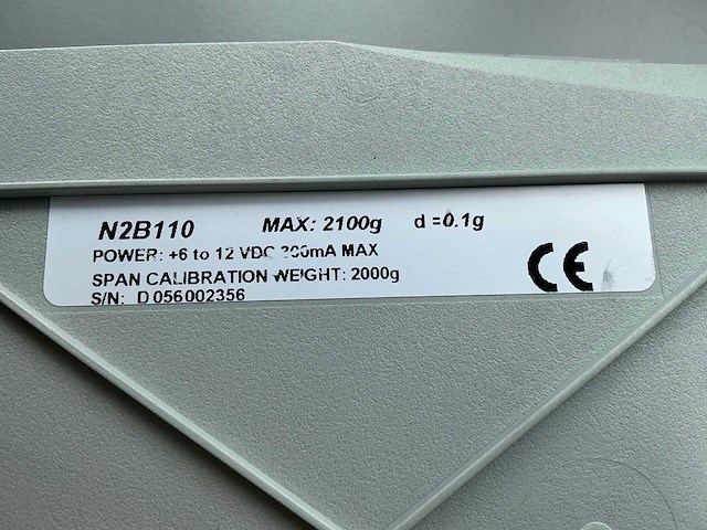 Ohaus navigator n2b110 weegschaal - afbeelding 5 van  5
