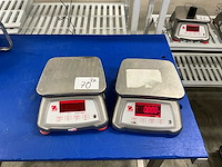 Ohaus valor 2000w weegschaal (2x) - afbeelding 5 van  6