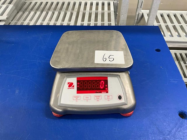 Ohaus valor 2000w weegschaal - afbeelding 2 van  6