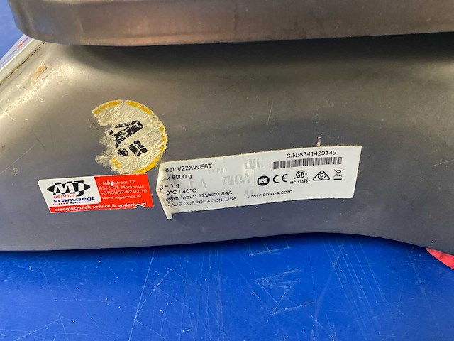 Ohaus valor 2000w weegschaal - afbeelding 4 van  6