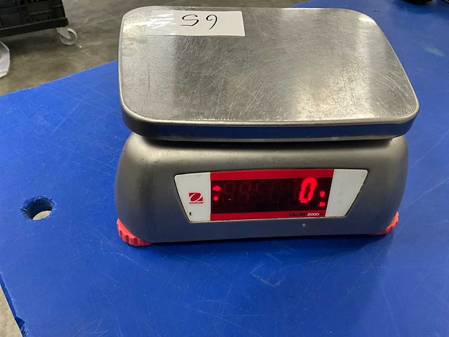 Ohaus valor 2000w weegschaal - afbeelding 5 van  6