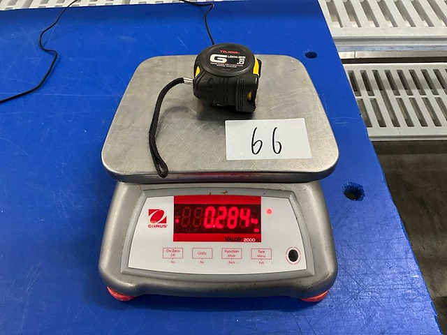 Ohaus valor 2000w weegschaal - afbeelding 5 van  5