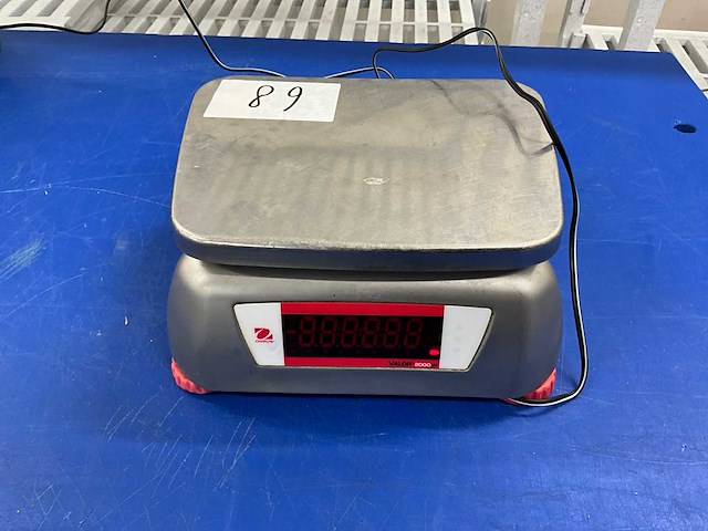 Ohaus valor 2000w weegschaal - afbeelding 3 van  4