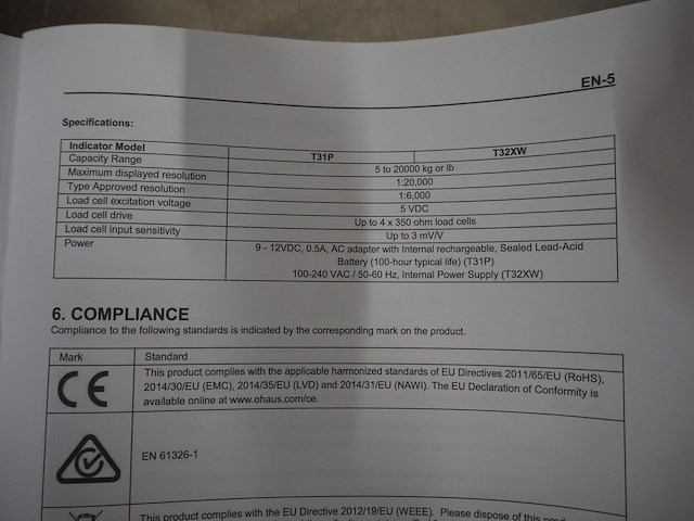 Ohaus - afbeelding 4 van  4