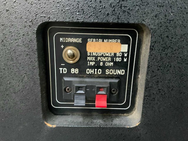 Ohio sound td88 speaker (2x) - afbeelding 5 van  7
