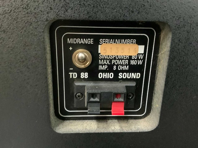 Ohio sound td88 speaker (2x) - afbeelding 6 van  7
