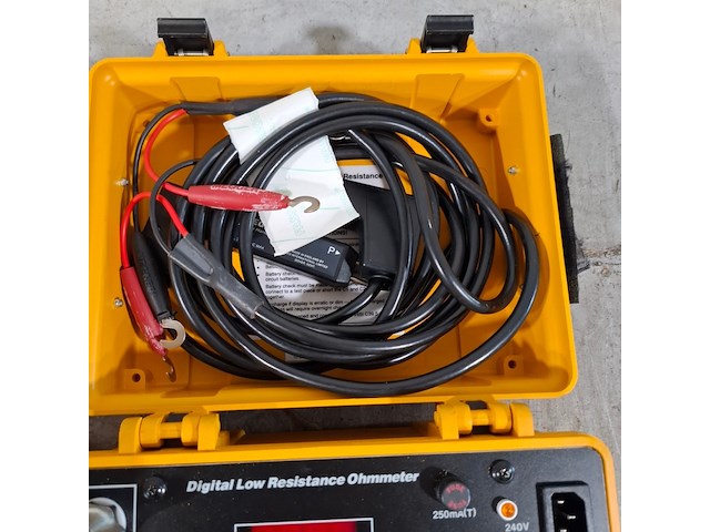 Ohm meetinstrument koffer, megger, d7001 - afbeelding 4 van  6
