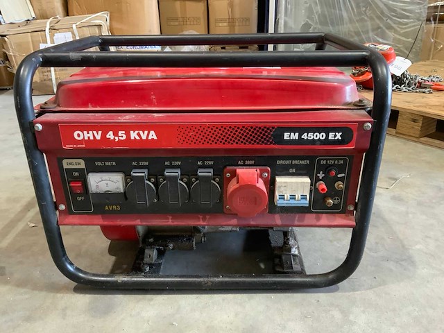 Ohv em 4500 ex stroomgenerator - afbeelding 2 van  5