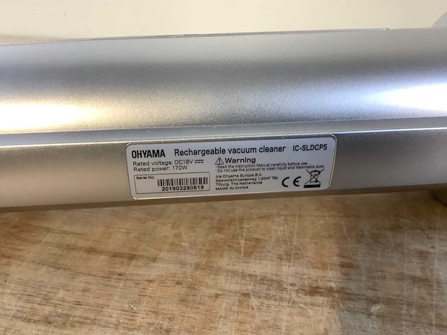 Ohyama ic-sldcp5 cycloonstofzuiger - afbeelding 5 van  8