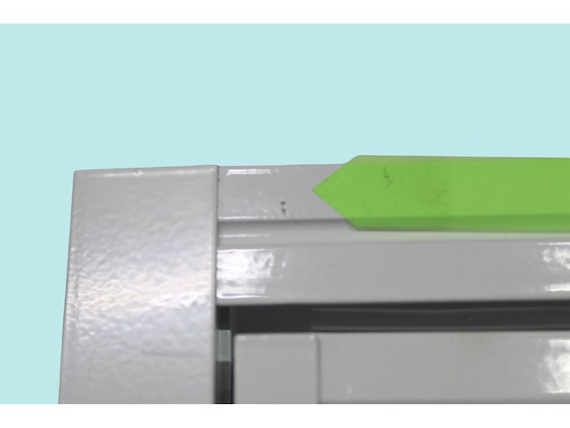 Ok douchecabine draaideur met zijwand 90x90x185 cm wit - afbeelding 4 van  4