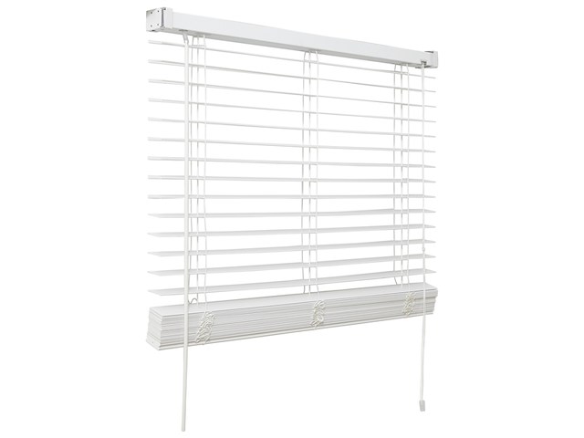 Ok kunststof jaloezie 50 mm wit 80x175 cm - afbeelding 1 van  5