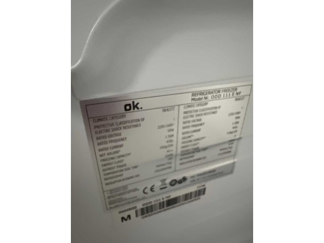 Ok. odd 111 e nf amerikaanse koelkast - afbeelding 2 van  2