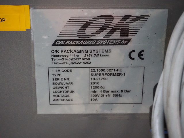 O/k packaging systems bv - afbeelding 8 van  16