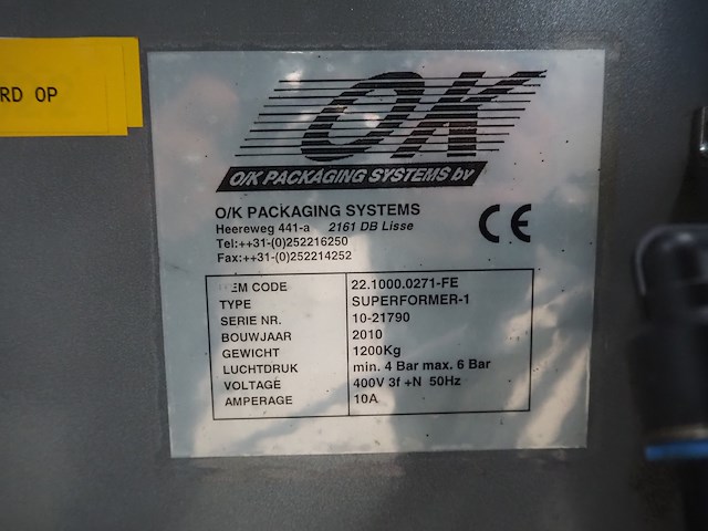 O/k packaging systems bv - afbeelding 6 van  25