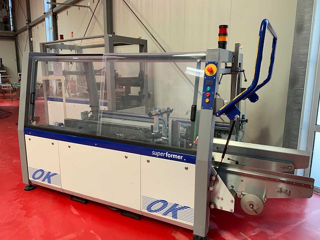 Ok packaging systems superformer 1m case former verpakkingsmachine - afbeelding 14 van  18