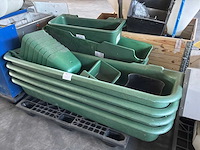 Ok plast kunststof voederbak (7x) - afbeelding 1 van  6