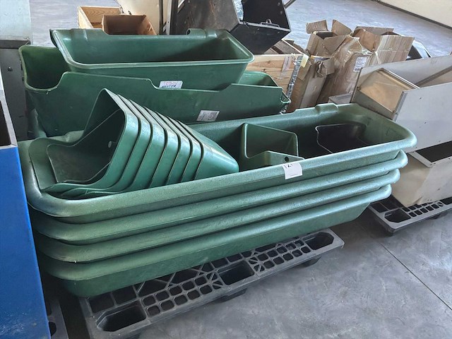 Ok plast kunststof voederbak (7x) - afbeelding 2 van  6