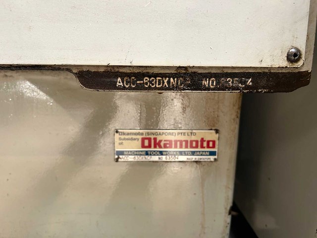 Okamoto - acc 63dx - surface grinding machine - afbeelding 8 van  18