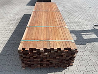 Okan hardhouten regels geschaafd 3350x57x42mm (102x) - afbeelding 1 van  3