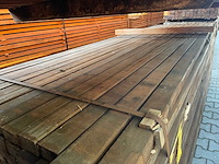 Okan hardhouten regels geschaafd 3350x70x40mm (140x)
